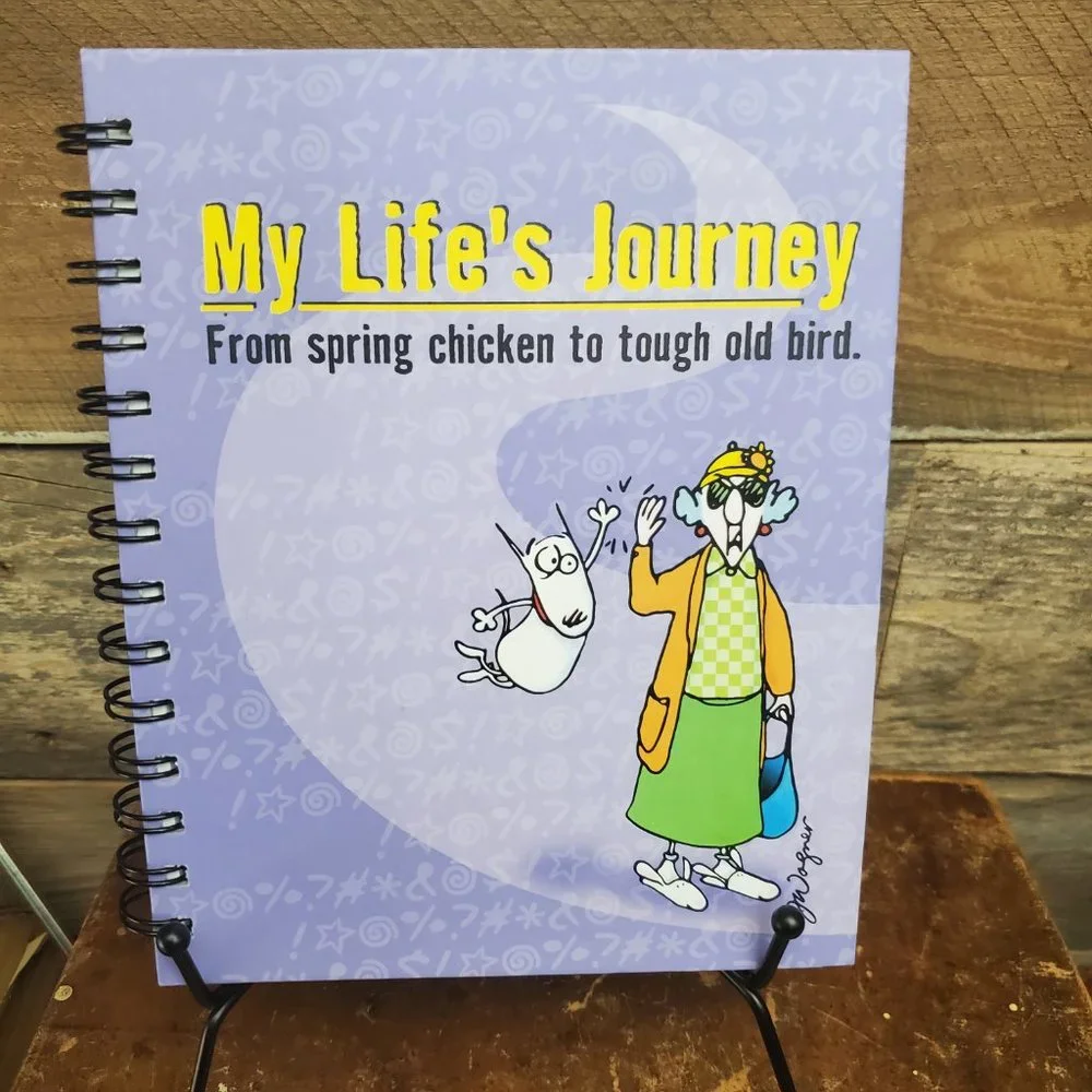 Journal - My Life's Journey from Spring Chicken to Tough Old Bird - Lined Journa
